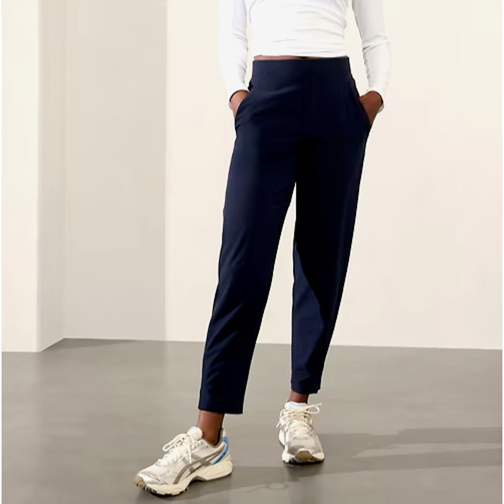 Athleta Brooklyn Ankle Pants •Women Size 16 - Mid Rise Navy